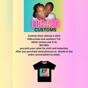 Custom shirt